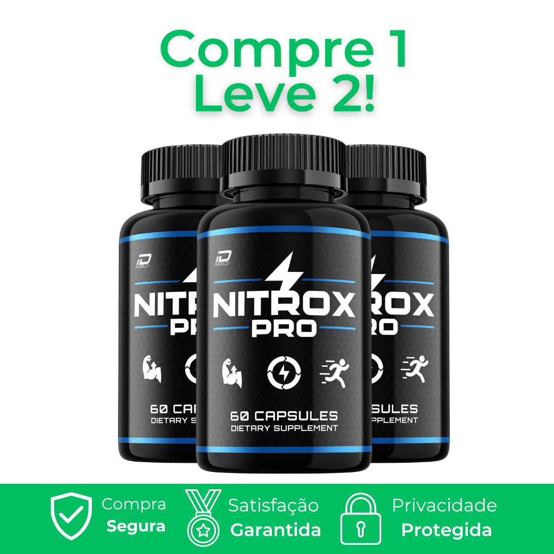 Nitrox Pro - A Revolução na Vitalidade Masculina