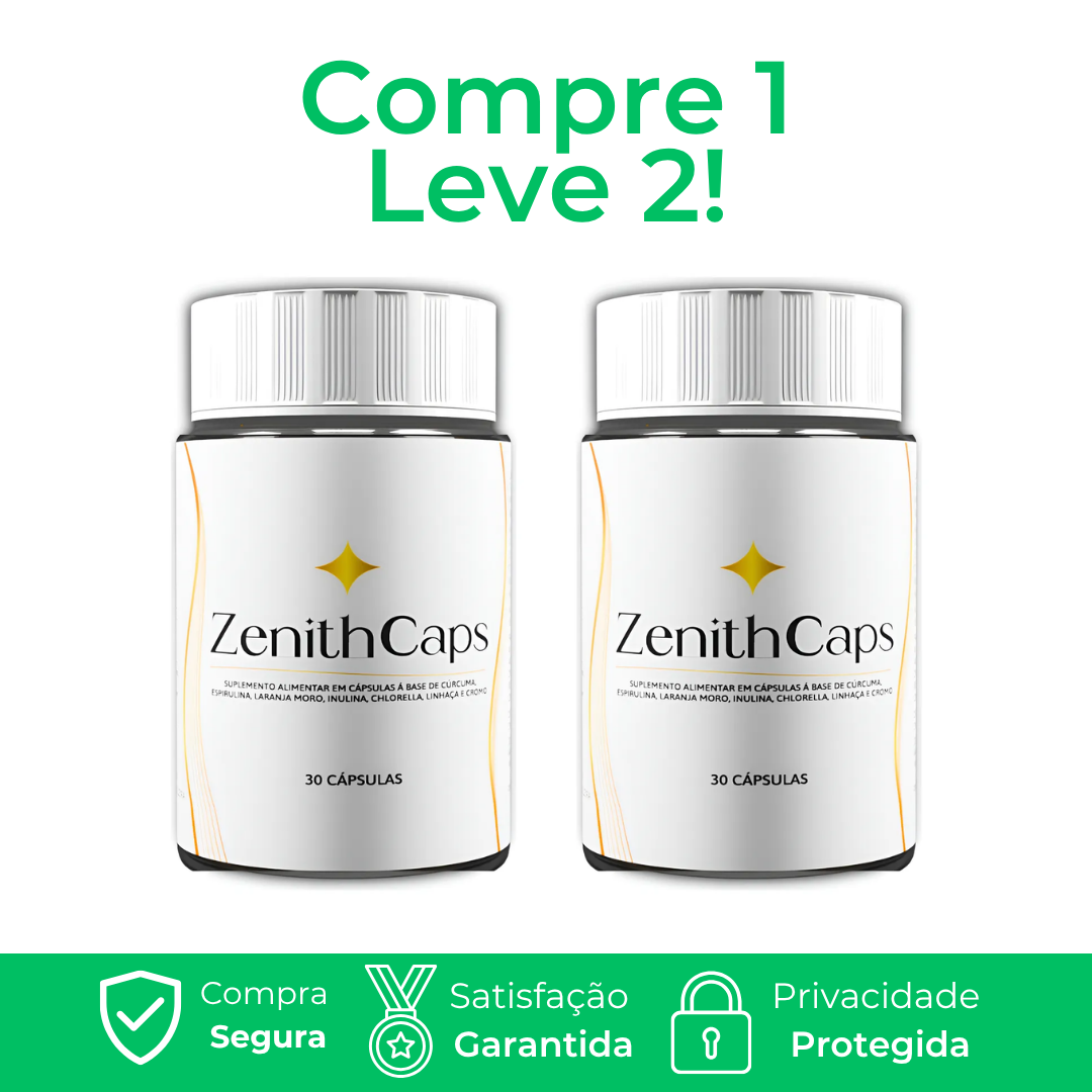 Zenith Caps - Auxilia na redução do apetite