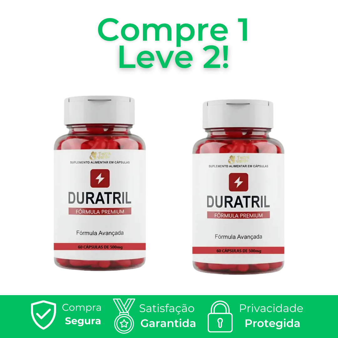 Duratril 30 Cápsulas - Alta Potência e Desempenho