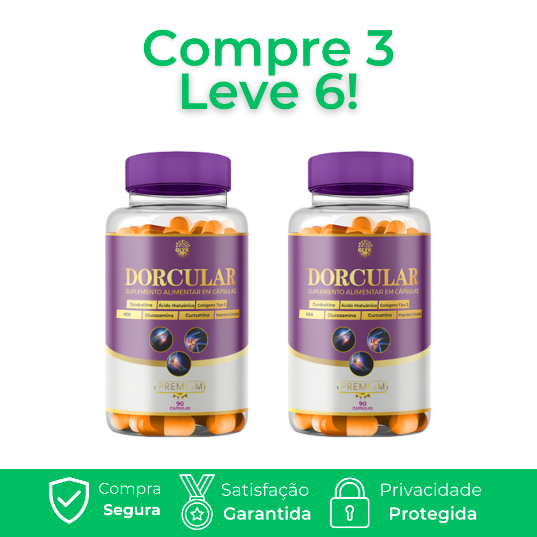 Dorcular 60 Capsulas - Loja Oficial - Envio Hoje Envio Imediato