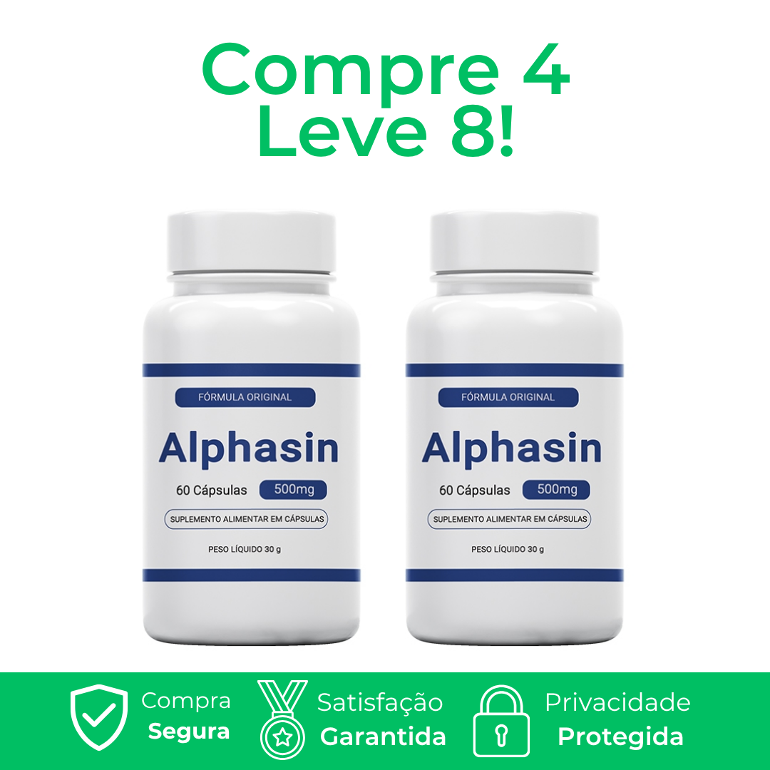 Alphasin - Auxílio no Alívio das Dores da Próstata