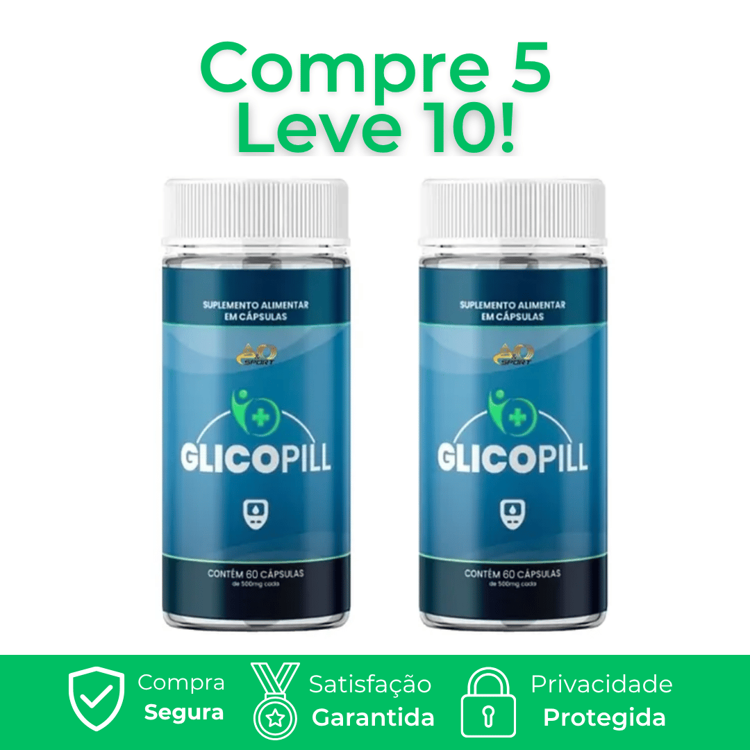 Glicopill - Suplemento Para Suporte Glicêmico - Fórmula Importada