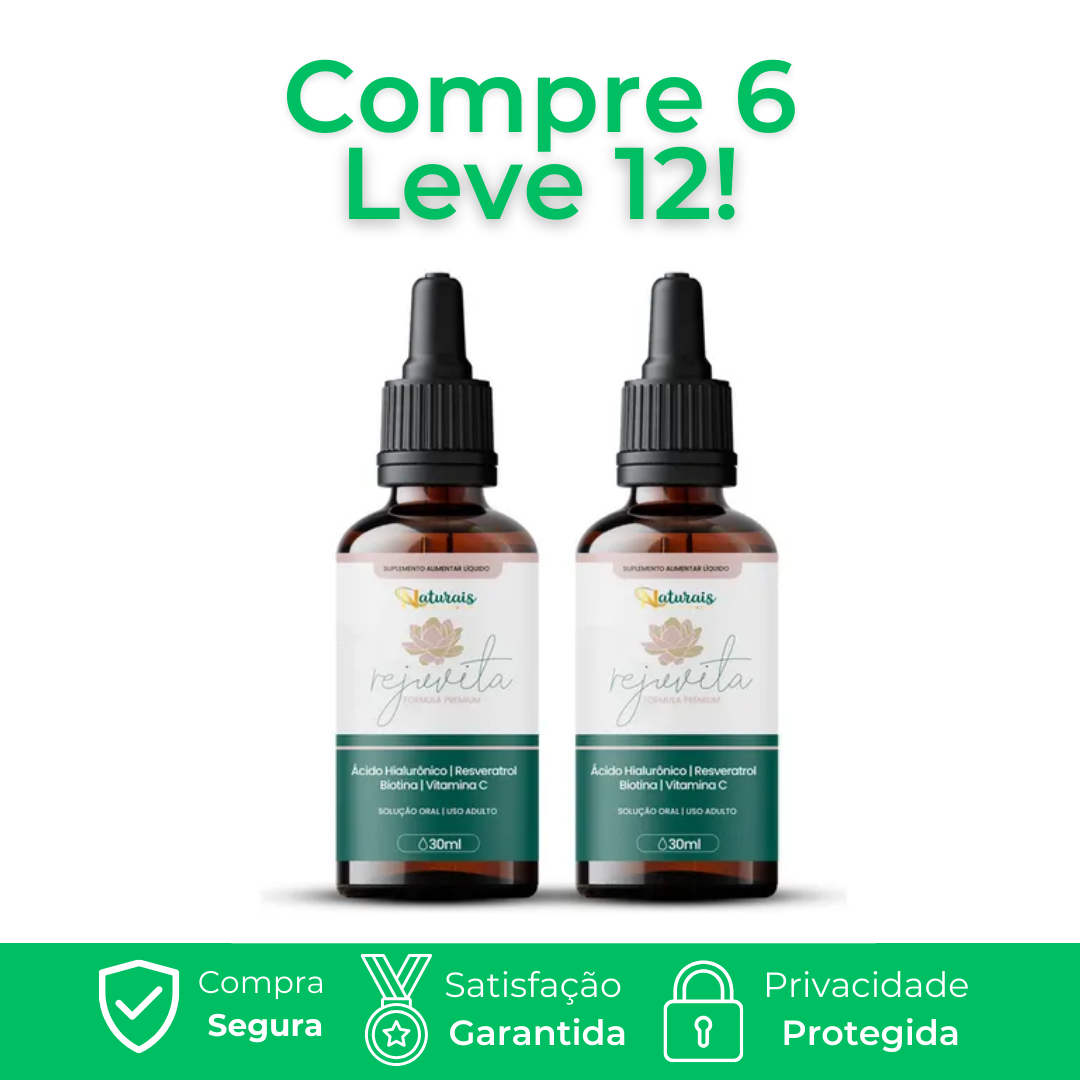Rejuvita 30ml - Produto Natural + Frete Grátis