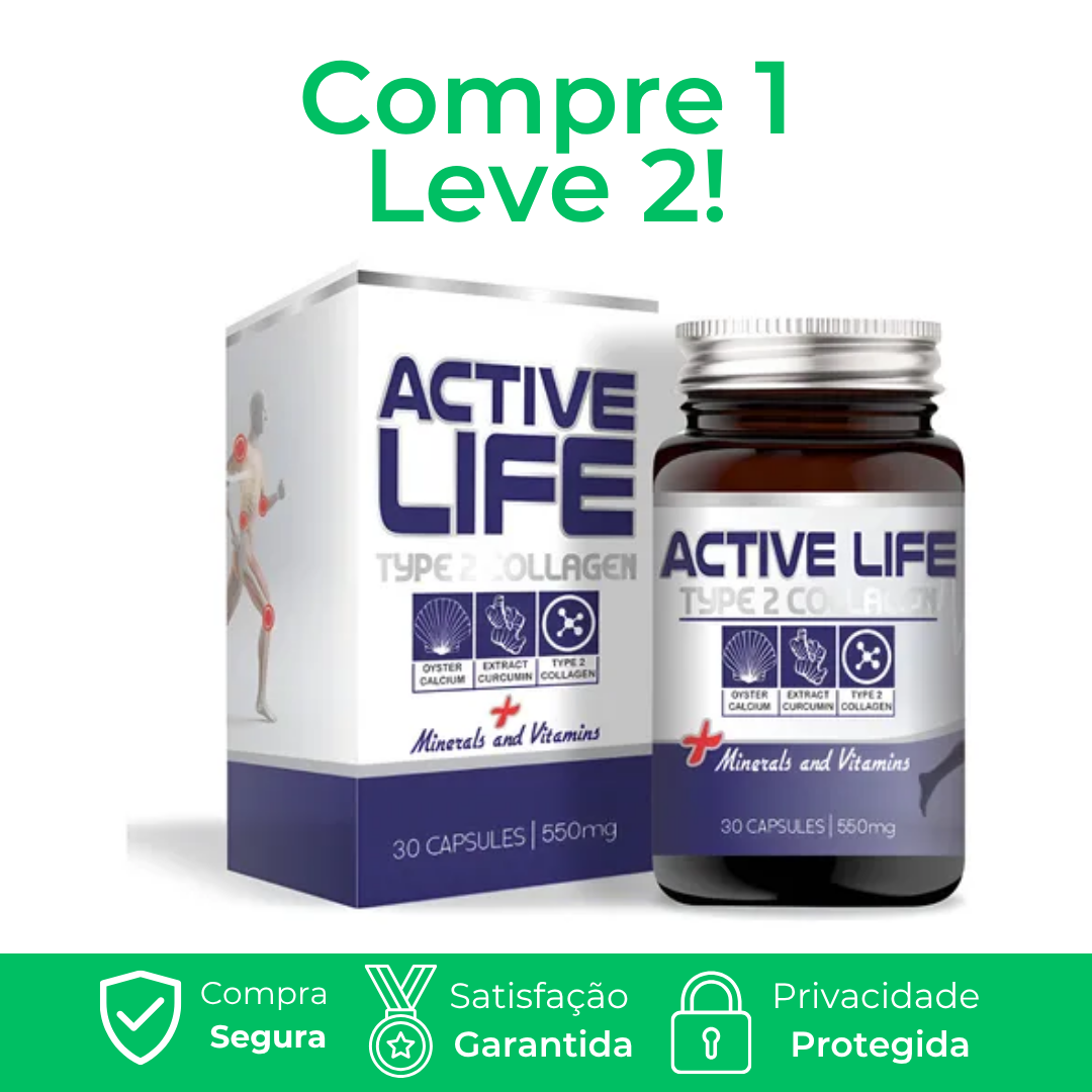 Active Life - Suporte Natural para Músculos e Articulações