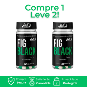 Fig Black - Auxiliar na queima de gordura e acelerar o metabolismo