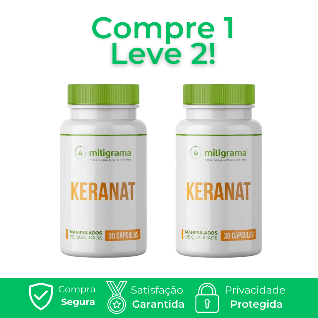 Keranat suplemento capilar - 150 mg C/60 capsulas