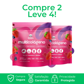 Multicolágeno Original - Dreams Nutrition - Sabor Frutas Vermelhas