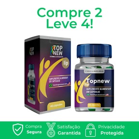 Topnew 45 Cápsulas - A Revolução do Emagrecimento Inteligente