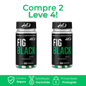 Fig Black - Auxiliar na queima de gordura e acelerar o metabolismo