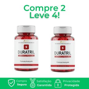 Duratril 30 Cápsulas - Alta Potência e Desempenho