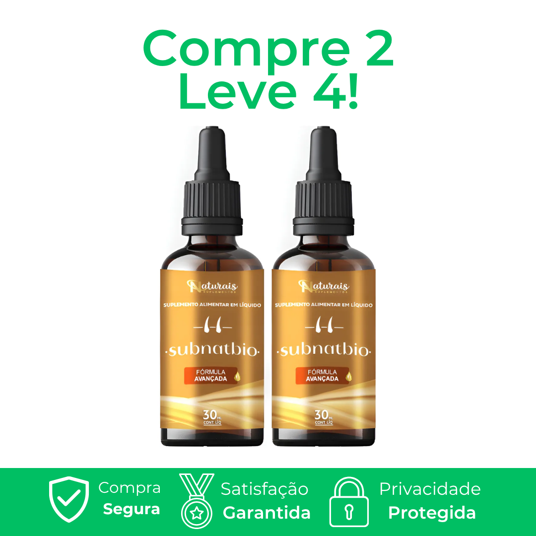 Subnatbio - A Revolução do Crescimento Capilar Natural