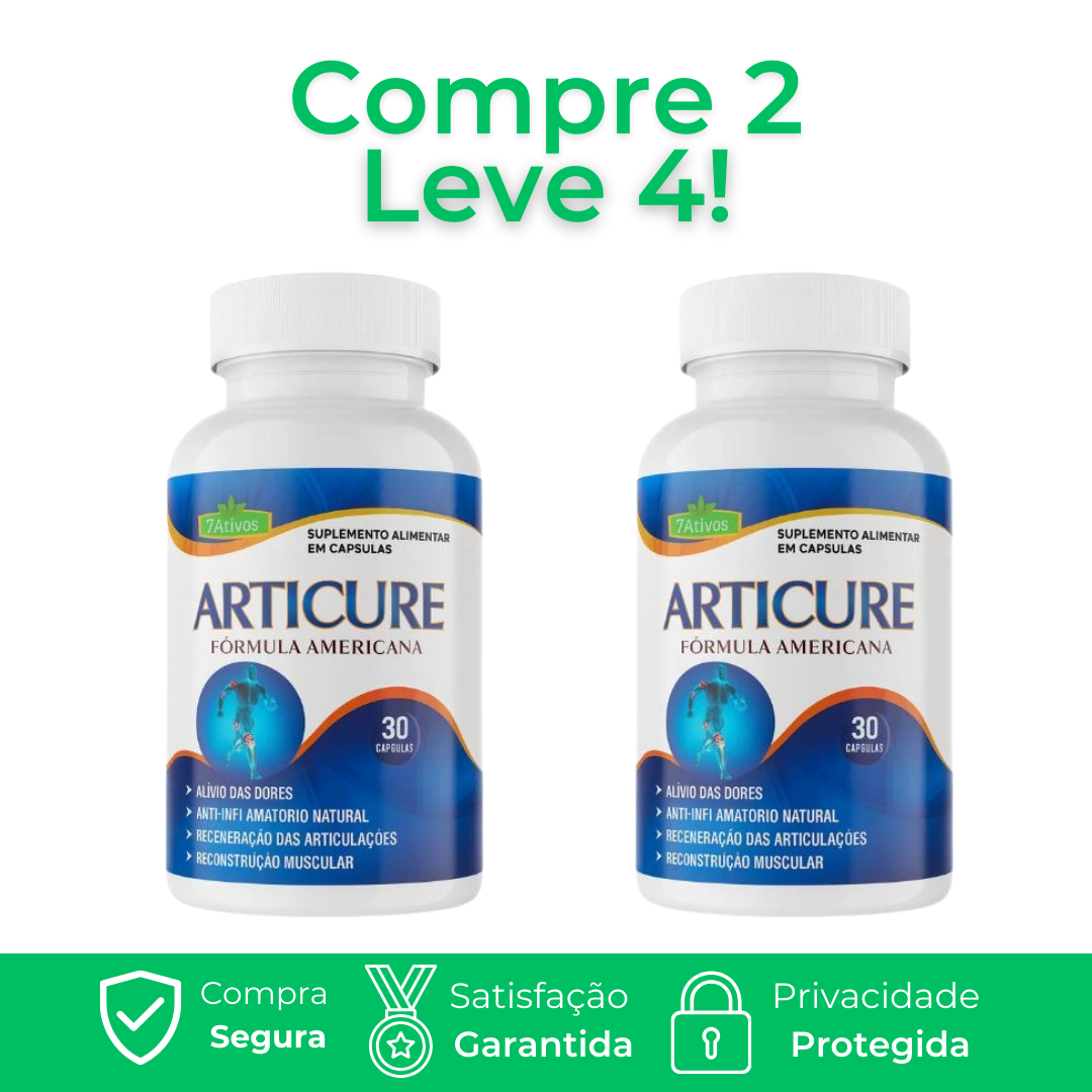 Articure Colágeno Tipo II - Suporte Para as Dores nas Articulações