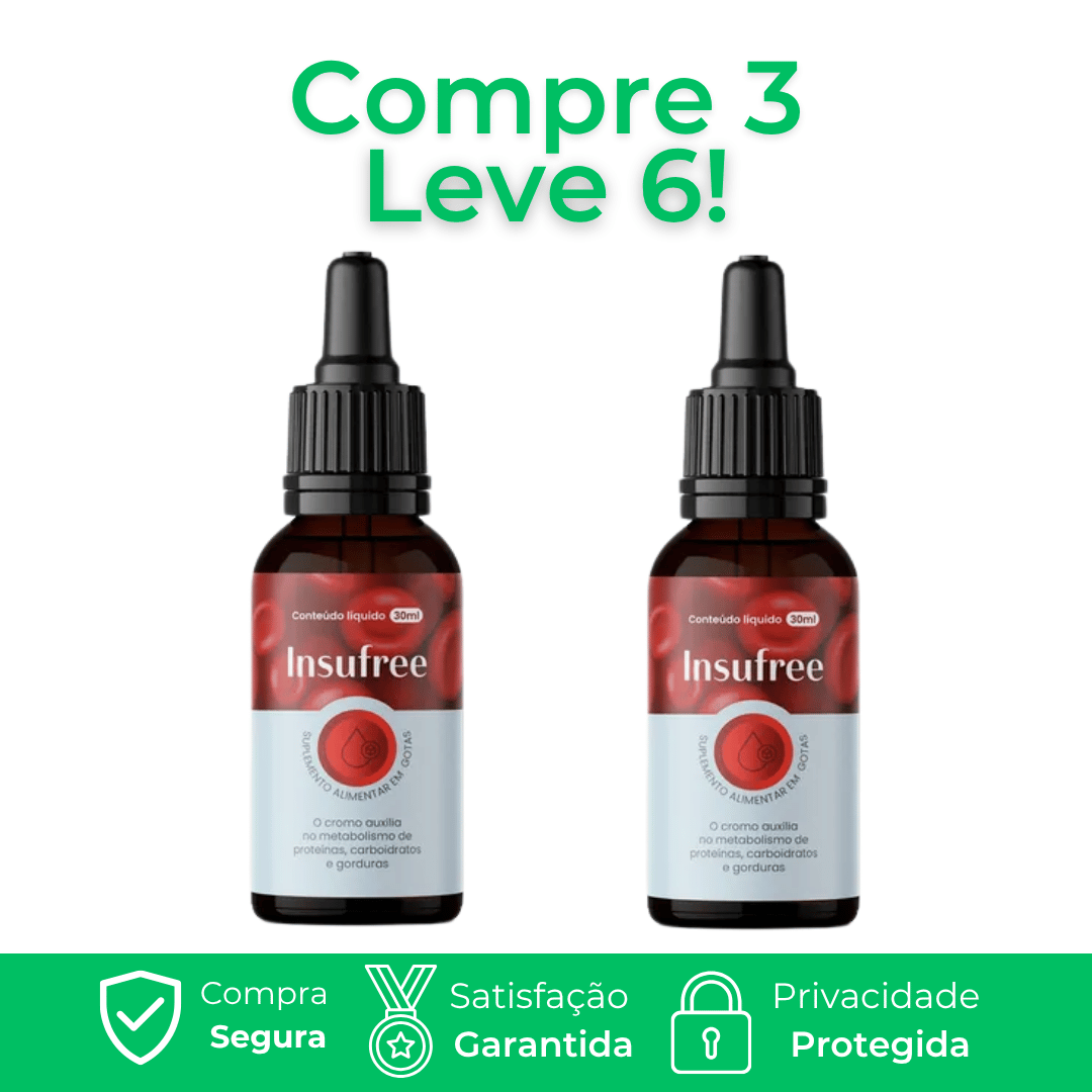Insufree - Suporte Natural ao Controle da Glicemia