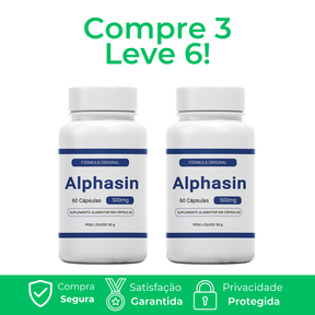 Alphasin - Auxílio no Alívio das Dores da Próstata