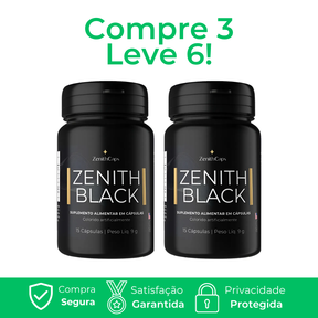 Zenith Black - Inibidor De Apetite