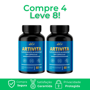 Artivita Colágeno Tipo II - Alívio Para as Dores nas Articulações