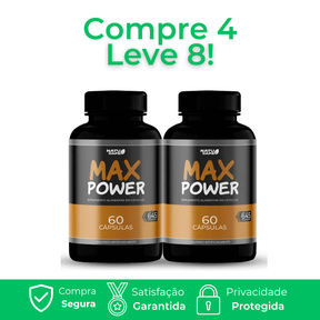 Max Power Original - Mais Disposição, Foco e Recuperação para Seu Dia