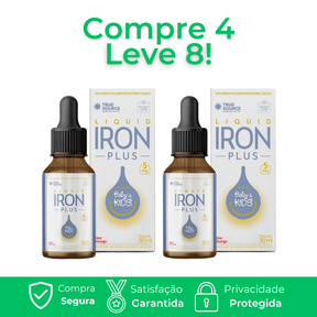 Iron Plus - Auxilia na prevenção e tratamento da anemia