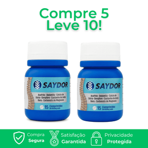 Saydor - Suplemento Natural em Cápsulas Para Dores Articulares e Mobilidade