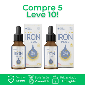 Iron Plus - Auxilia na prevenção e tratamento da anemia