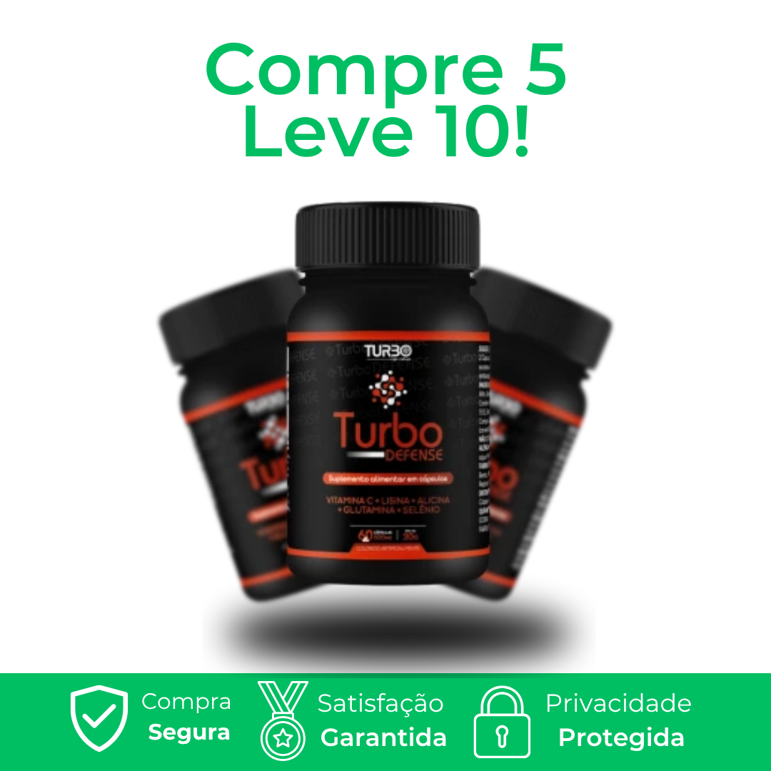 Turbo Defense - Auxílio Para dores e coceiras