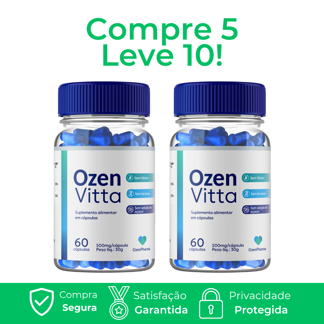 OzenVitta - Queima de Gordura e Diminuição da Fome