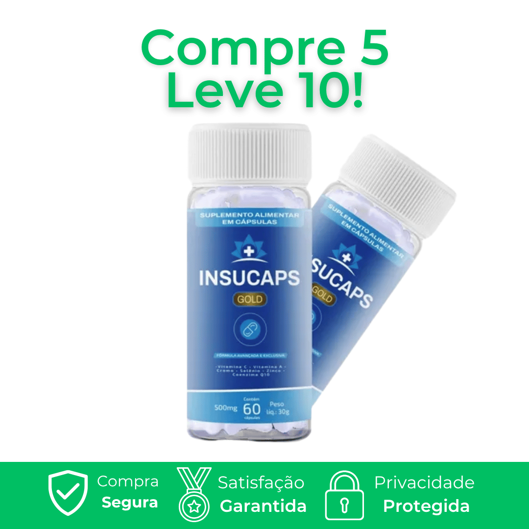 Insucaps - Suporte Natural a Glicose