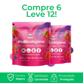 Multicolágeno Original - Dreams Nutrition - Sabor Frutas Vermelhas